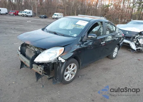 2012 Nissan Versa z USA, uszkodzony, nr VIN 3N1CN7APCL8908998